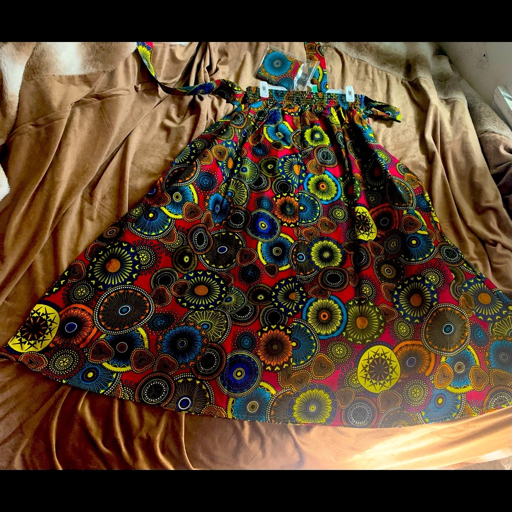 Gorgeous Plus size African print  skirt